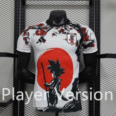 Player Version 2025-2026 Special version Japan White&Red Thailand Soccer Jersey AAA-888