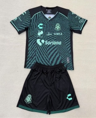 2024-25 Santos Laguna  Away Green Soccer Uniform-AY