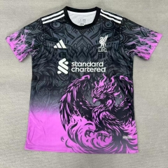 2025-26 Liverpool Black &Purple Thailand Soccer Jersey AAA-709