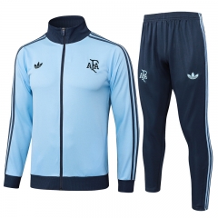 2024-2025 Retro version Argentina Light Blue Thailand Soccer Jacket Uniform-815