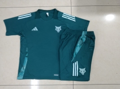 2024-25 Cruzeiro EC Green  Thailand Tracksuit Short Uniform-815