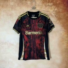 25-26 Bayer 04 Leverkusen Special Edition Black&Red Thailand Soccer Jersey AAA-7209
