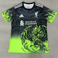 2025-26 Liverpool Black &Green Thailand Soccer Jersey AAA-709