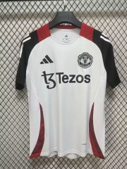 （s-4xl）2025-26 Manchester United White Thailand Soccer Training Jersey-2483