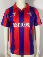 1994-95 Retro version  San Lorenzo Home Red Thailand Soccer Jersey AAA-503