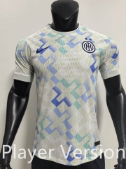 Player  Version 25-26 Inter Milan Away White Thailand  Soccer Jersey AAA-SJ