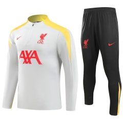（s-3xl）2024-25 Liverpool Gray Thailand Soccer Tracksuit Uniform-GDP