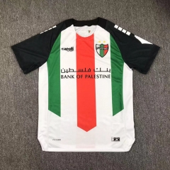 2025-2026  Palestino Home Red&White Black Thailand Soccer Jersey AAA-417