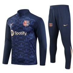 （s-3xl）2024-2025 Barcelona  Blue Thailand Soccer Tracksuit-GDP