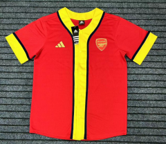 2025  Arsenal Red Short-sleeved cardigan-9171