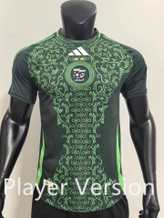 Player Version 2025-26 Algeria Away Green Thailand Soccer Jersey AAA-SJ