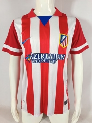 Retro Version13-14 Atletico Madrid Home Red&White Thailand Soccer Jersey AAA-503