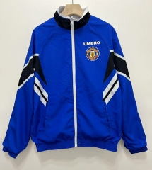 96-97 retro version Manchester United Blue&White Trench Coats-0255