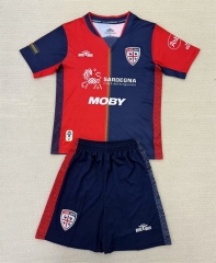 2025-26 Cagliari Home Red&Black Soccer Uniform-AY