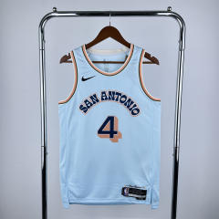 2025 city Version  San Antonio Spurs White #3 NBA Jersey-311