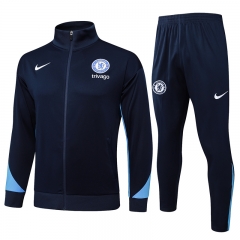2024-2025 Chelsea Camouflage Blue Thailand Soccer Jacket Unifrom-815