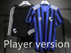 Shamrock Retro Edition Inter Milan   Blue&Black Thailand  Soccer uniform-4563