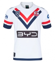 2025 Roosters  White Thailand Rugby Shirt