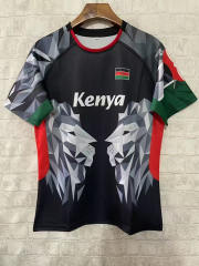 2025 Kenya Black  Thailand Rugby Shirt