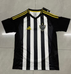 (S-4XL)2025-26  Atlético Mineiro Home Black Thailand Soccer Jersey AAA-2336