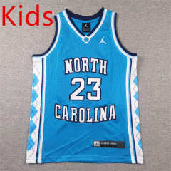 2025 North Carolina Blue #23 Young Kids NBA Jersey-1380