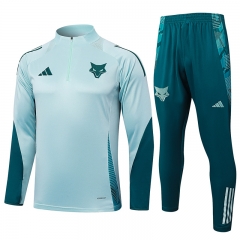 2024-25 Cruzeiro EC Light Green Thailand Tracksuit Uniform-815