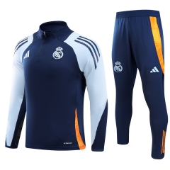 （s-3xl）2024-2025 Real Madrid Gray Thailand Soccer Tracksuit-GDP