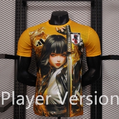 Player Version 2025-2026 Special version Japan Orange Thailand Soccer Jersey AAA-888