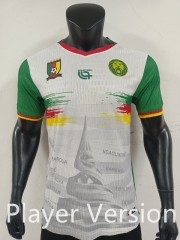 Player version 2025-26 Cameroon 2nd Away White &Green Thailand Soccer Jersey-1959