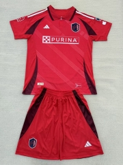 2025-26 St. Louis Home Red Soccer Uniform-AY