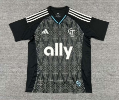 (s-4xl)2025-26  Charlotte FC Away Black  Thailand Soccer Jersey AAA-7035
