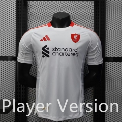 Player Version 2025-26 Liverpool Away White  Thailand Soccer Jersey AAA-888