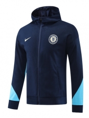 2024-25 Chelsea Royal Blue Soccer Thailand Jacket Top woth Hat-LH