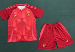2025-26 Germany Away Red Soccer Uniform-6748