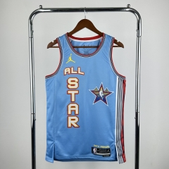 2025 NBA All-Star Version Light Blue #0 Jersey-311