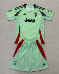 2025-26 Concept version  Juventus Green Soccer Uniform-AY