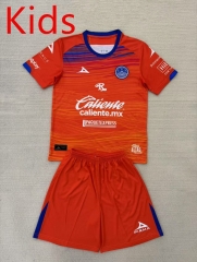 2025-26 Mazatlan Away Orange kids Soccer Uniform-AY