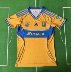 2025-26 Tigres UANL Home Yellow Women Thailand Soccer Jersey AAA-912