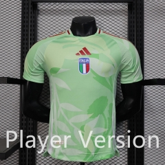 Player version 2025-26 Italy Green Thailand Soccer Training Jersey AAA-888