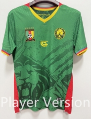 Player version 2025-26 Cameroon Home Green Thailand Soccer Jersey-888