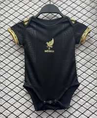 2025-26 Gold Cup Award Mexico Black Baby Soccer Uniform-CS
