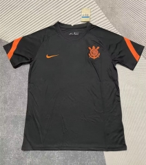 2025-26 Corinthians Black Thailand Soccer Training Jersey-4855