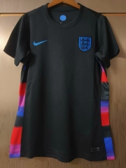 2025-26 England Away Black Women Thailand Soccer Jersey AAA-4855