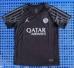 2025-26  Paris 3rd Away Black Thailand Soccer Jersey AAA-2733