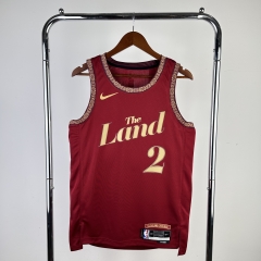 2024 city version Cleveland Cavaliers Red #2 NBA Jersey-311
