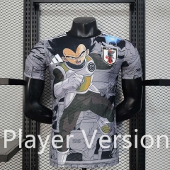 Player Version 2025-2026 Special Version Japan Black&Gray Thailand Soccer Jersey AAA-888