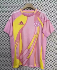 2025-26 Scotland Away Pink Women Thailand Soccer Jersey AAA-2044