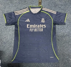 （s-4xl）2025-26 Real Madrid  Away Light Grey Soccer Jersey AAA-5189