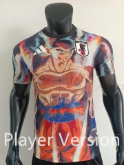 Player Version 2025-2026 Special Version Japan Orange Thailand Soccer Jersey AAA-1959