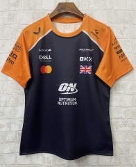 (Crew Neck)2025 F1 McLaren Orange Orange Formula One Racing Suit#4